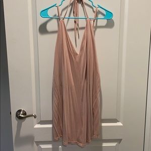 Pink loose fit romper